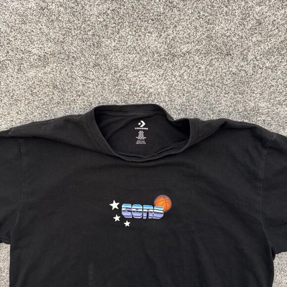 Converse Suns Shirt Mens XL Black Basketball Graphic Tee 90s Style Retro NBA - Picture 4 of 10